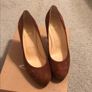 Simple pump 100 veau velours